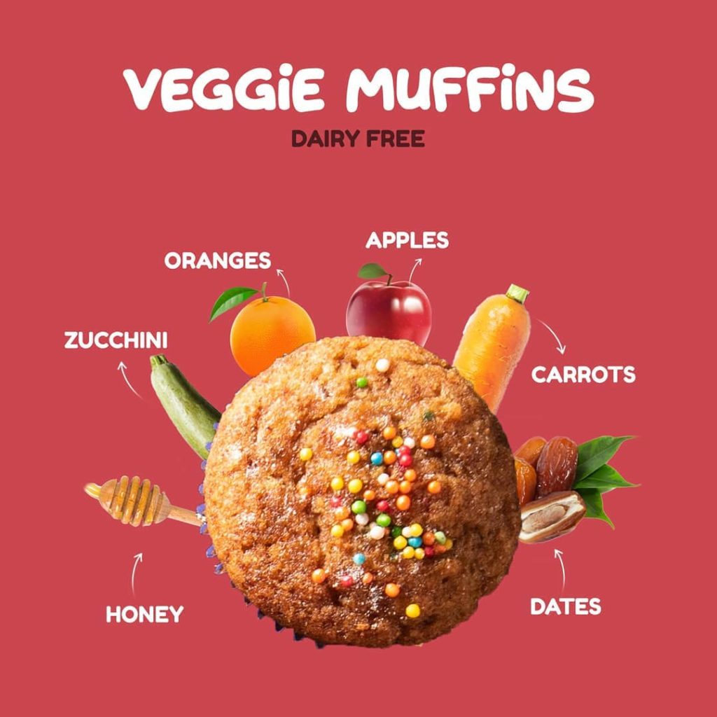 Veggie Muffins - V-licious Food | Healthy & Delicious Meals for Kids