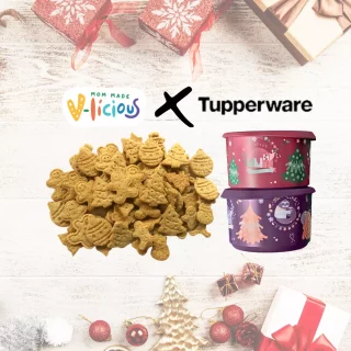 Veggie Biscuits + Tupperware