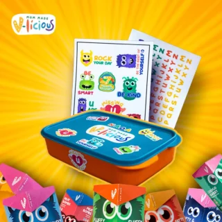 Lunch Box & Stickers